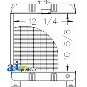 NH2410    Radiator---Replaces 86561696